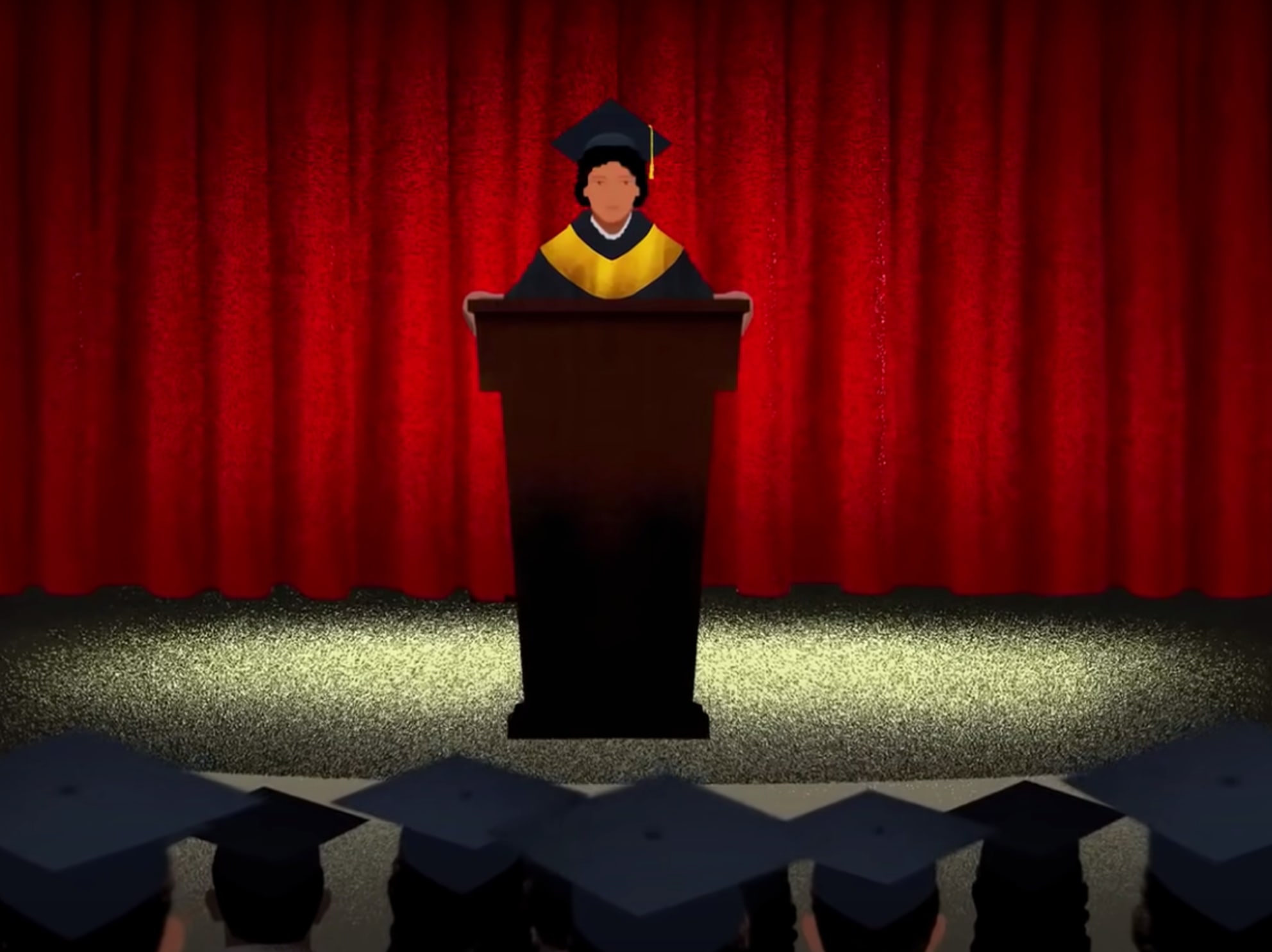 Animation of Dr. Reatha Clark King